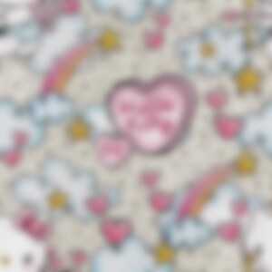 HK Tattoo Valentine auf neutral - FB VIP Limited exklusives Seamless Pattern