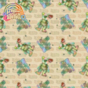 J'ai choisi l'ours, motif transparent exclusif aux fèves nouées des années 90 pour bébé FB VIP Limited