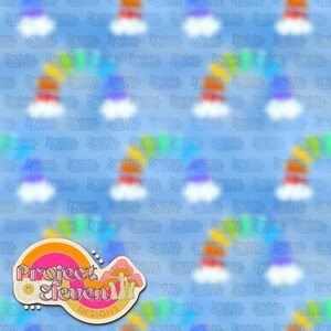 Trendige Tasse Regenbogen | FB VIP Limited exklusiv | Nahtloses Muster