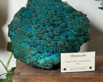 Chrysocolla Cunyari Mine Peru LG Statement