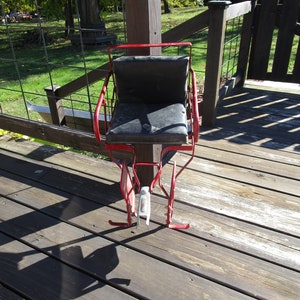 Vintage Schwinn Red Baby Bike Seat