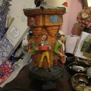 Vintage Extra Large 3 D Hand Carved German Candle Made in Western Germany Never Used