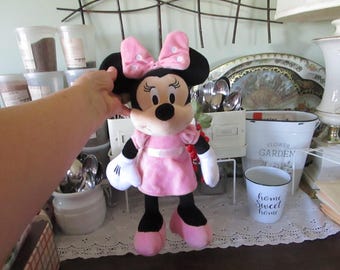 Cute Disney Baby Minnie Mouse Doll that rattles when shook