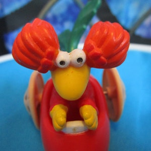 1988 Henson Fraggle Rock Red in Radish Happy Meal toy