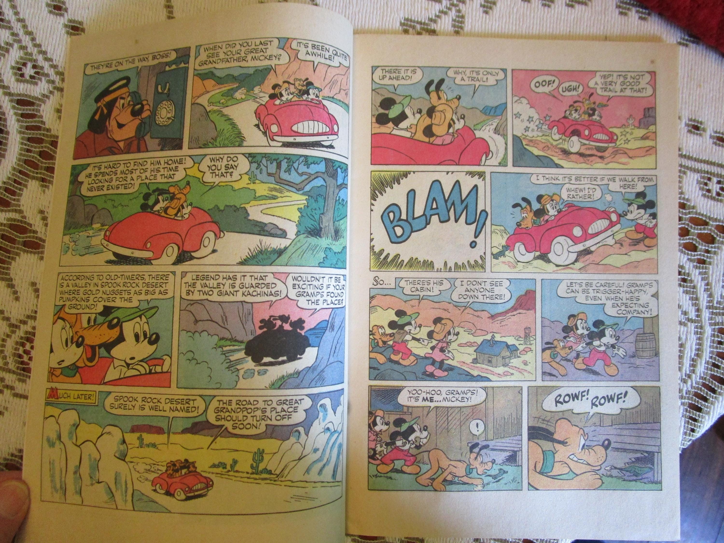 1973 Walt Disney Mickey Mouse Valley of the Kachinas Happy 50