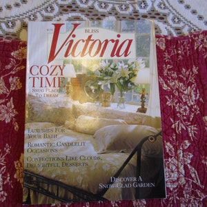 Victoria Magazine Back Issue March 1999 Englands Pride