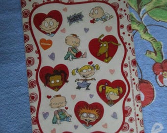 1998 The Rugrats American Greetings 4 Sheets of Stickers in sealed package