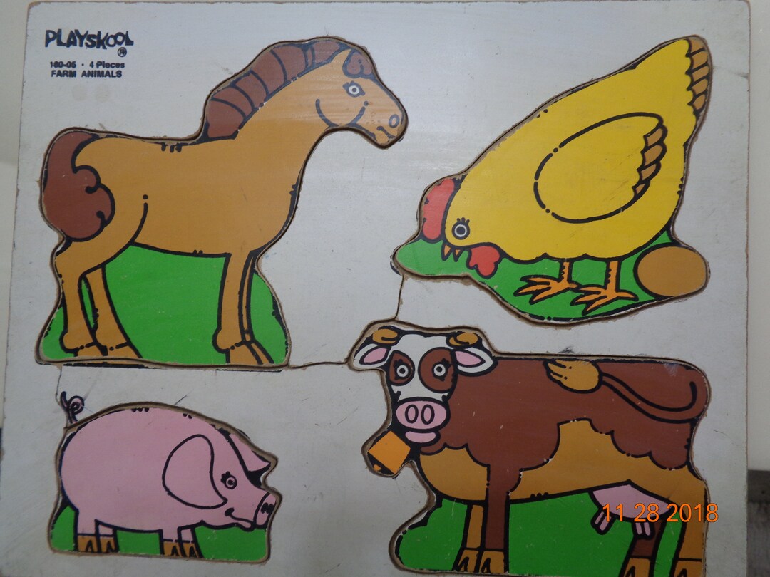 Playskool farm animals hot sale