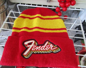 NWT Fender Stocking Cap One Size Fits Most