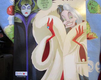 Disney Villains Jumbo Coloring and Activity Book Never Used