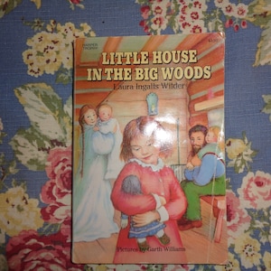 1971 Laura Ingalls Wilder Little House in the Big Woods book