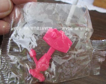 Vintage Small Toy still in pkg Pink Space Alien Made in Australia