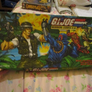 2002 GI Joe Mission Cobra HQ Game for 2-4 Players Ages 6 and Up