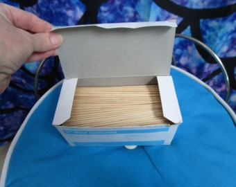 Box of wood applicators Size 6 inch long for arts crafts