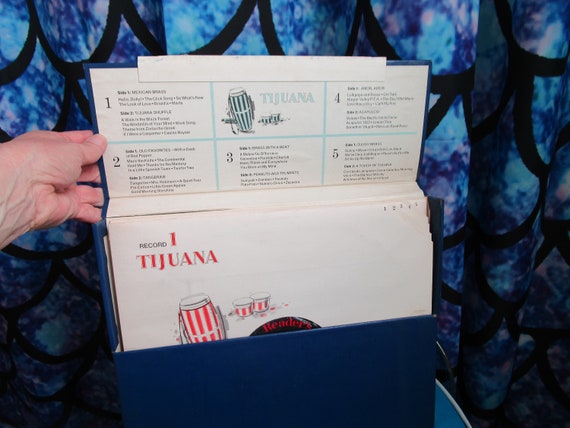 1971 Readers Digest Tijuana Fun With the Mexican Brass Boxed Set 5