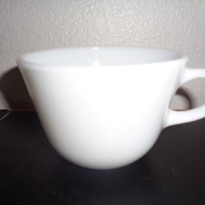 Vintage Corning Ware White Coffee Tea Cup