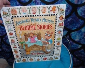 1998 Arthurs Really Helpful Bedtime Stories by Marc Brown Large HB Book