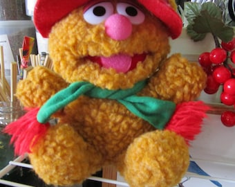 1987 Henson Marketing Baby Fozzie Bear Plush