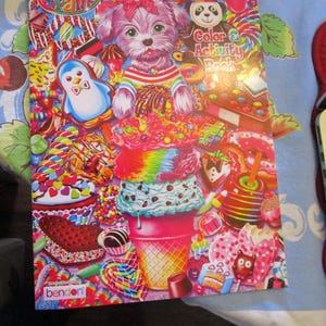 Lisa Frank Jumbo Color and Activity Book Never Used - Etsy