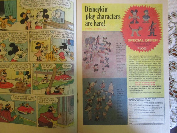 1973 Walt Disney Mickey Mouse Valley of the Kachinas Happy 50