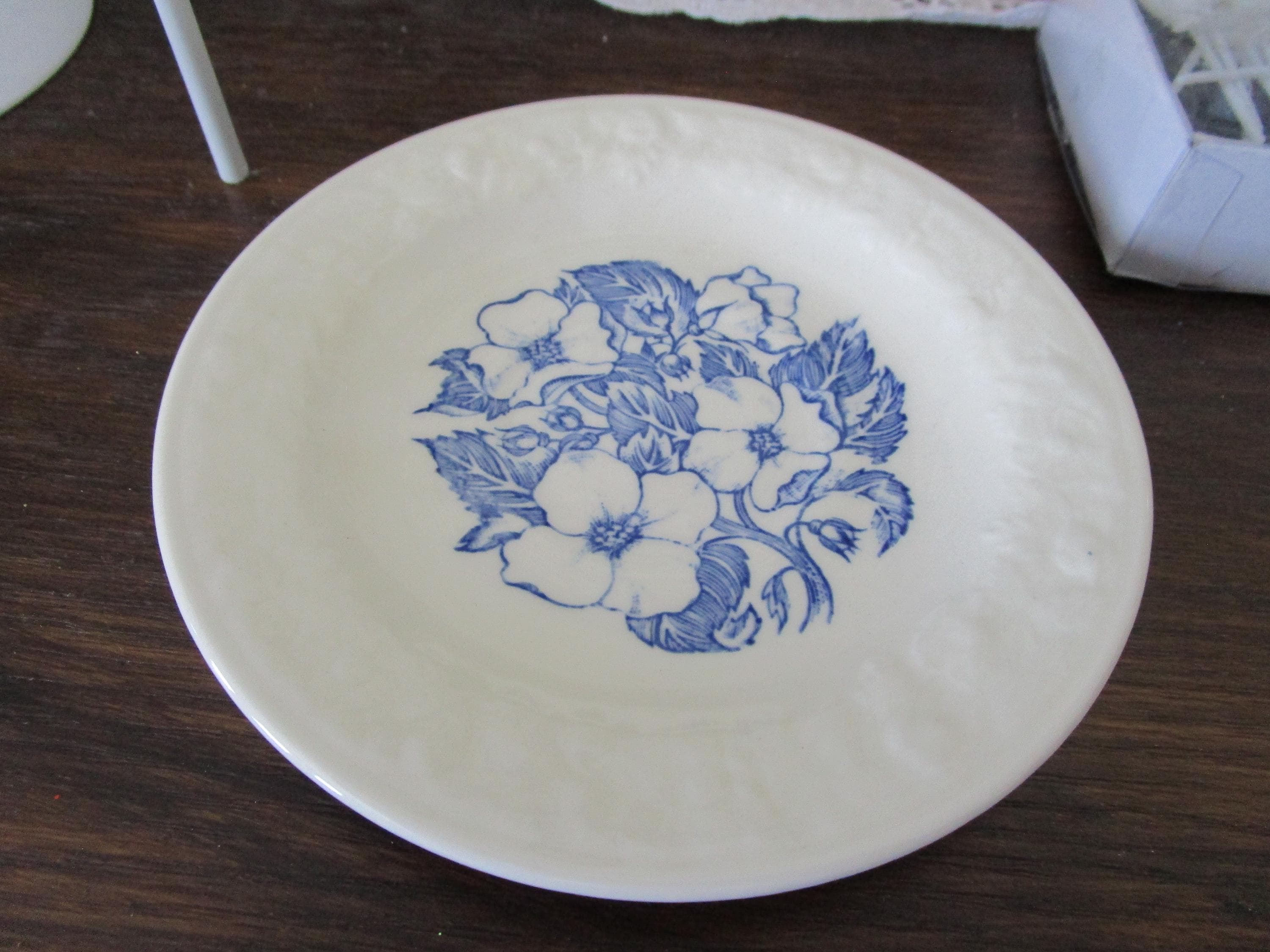 Homer Laughlin Wild Rose Plates - Etsy