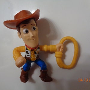 Vintage Disney Woody Toy Figure Toy Story Cake Topper