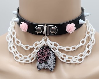 Hanahaki Spike and Chain Choker