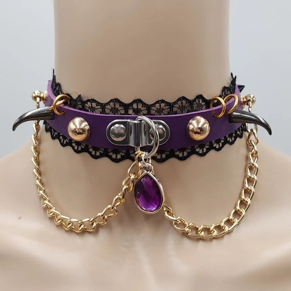 Classy Wolf Choker Etsy