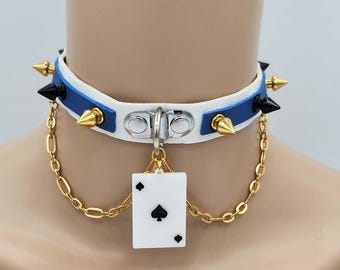 Card Soldier Spade Choker
