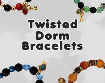 Twisted Dorm Inspired beaded bracelets