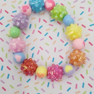 Rainbow Chunky Candy Crunch Bracelet