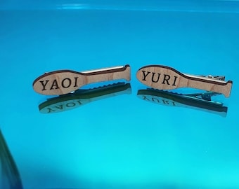 Yaoi/Yuri Paddel-Haarspangen-Set