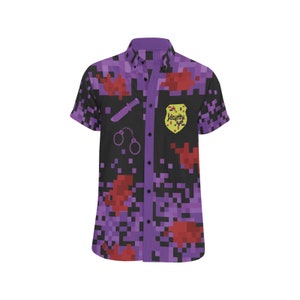 Purple Guy Inspired Button-Up (Made-to-Order)
