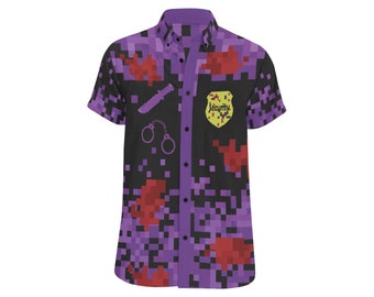 Purple Guy Inspired Button-Up (Made-to-Order)