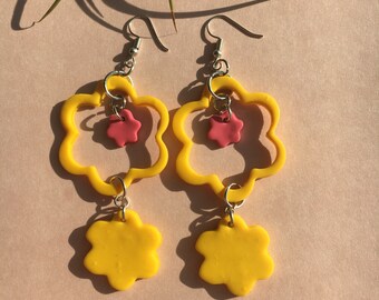 Flower Shop Dangle Earrings