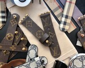 LV Authentic Canvas Apple Watch 38mm 40mm 42mm 44mm Band Strap Monogram