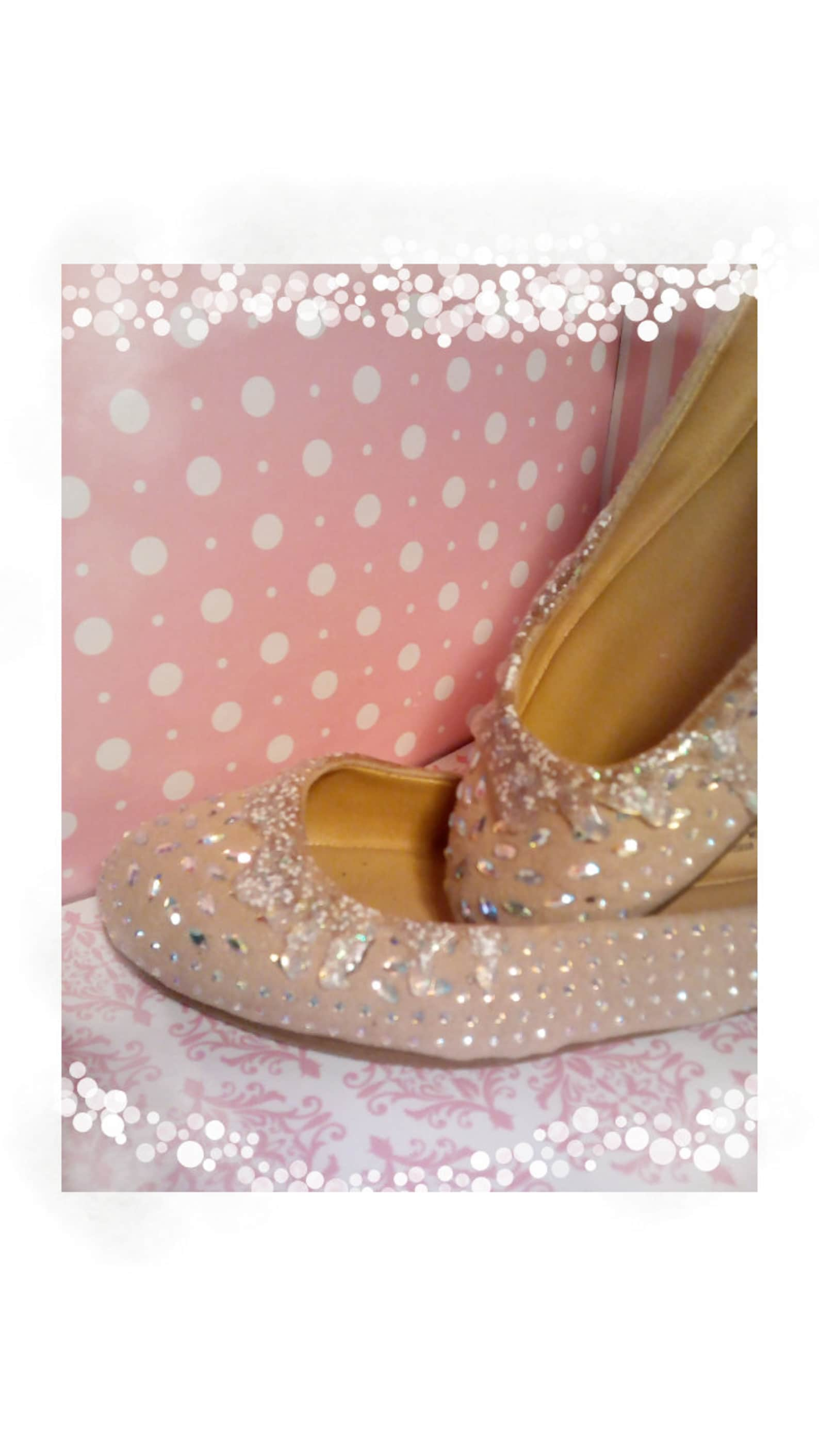 ice cream shoes beige flower ballet flats,valentine's day,champagne cake shoes,cake shoes,canvas shoes,glitter shoes,crystal