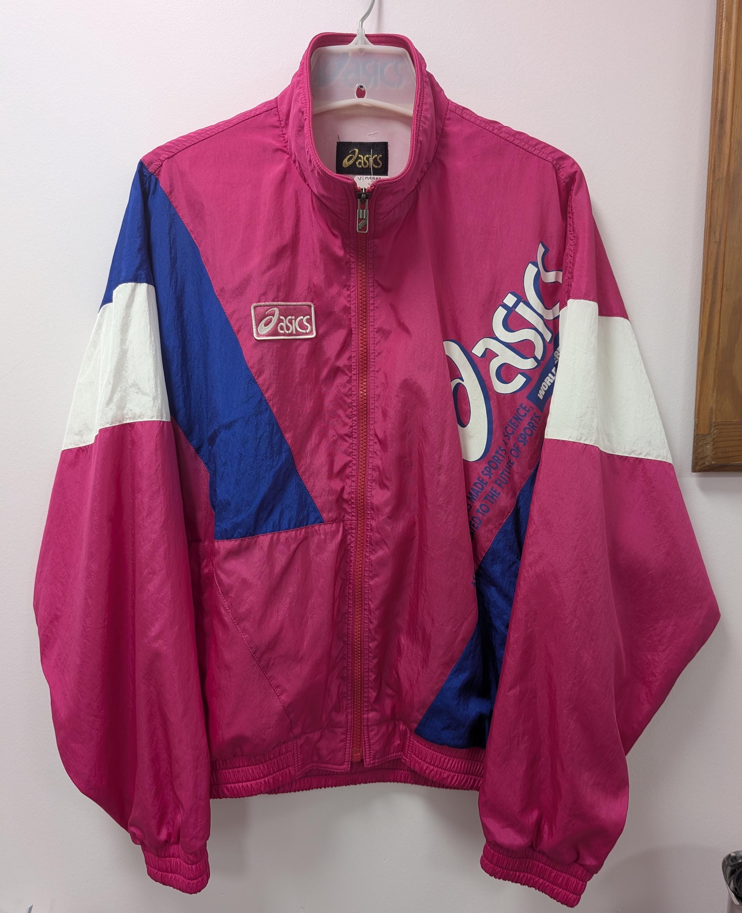 Vintage Mens Pink Track Jacket - Etsy
