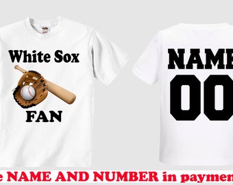 personalized white sox jersey