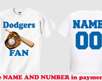 custom dodger jersey for toddlers