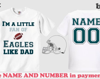 custom toddler eagles jersey