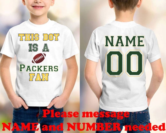 personalized packer shirts