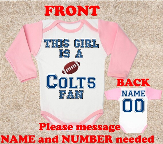 pink toddler colts jersey