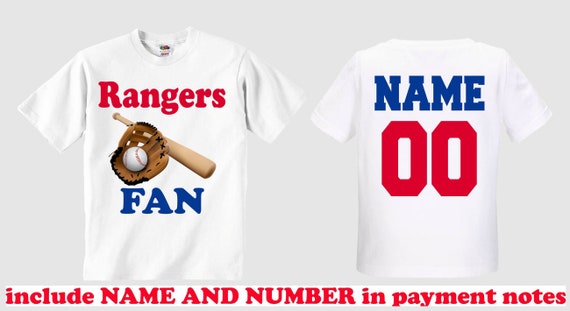 personalized rangers shirt