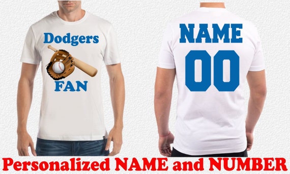 personalized toddler dodger jersey