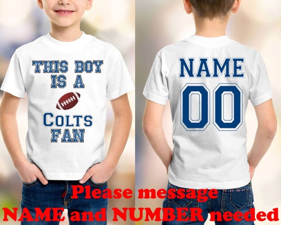 colts t shirts for kids