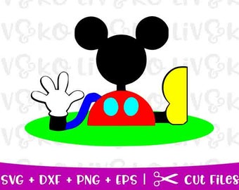 mickey mouse clubhouse svg etsy