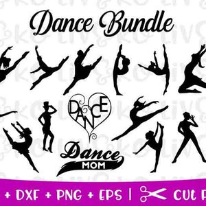Dance bundle svg, Dancer svg, Sports svg, Dance cuttable, Dance bundle printable, Instant download, Cricut file