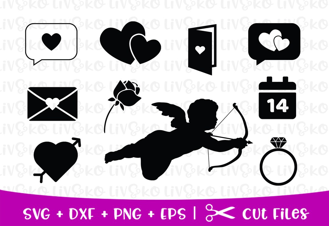 Valentines Day Bundle Svg, Valentines Svg, Heart Svg, Love Svg, Cricut ...