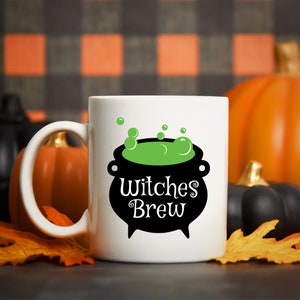 Witches brew svg, Halloween svg, Cauldron cut file, Witches Brew, Halloween cut file, Instant download, Cricut file, Silhouette file
